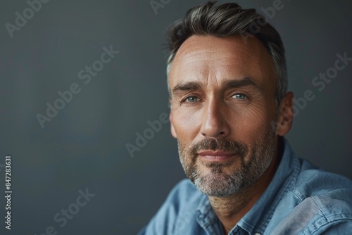 confident man portrait Generative AI