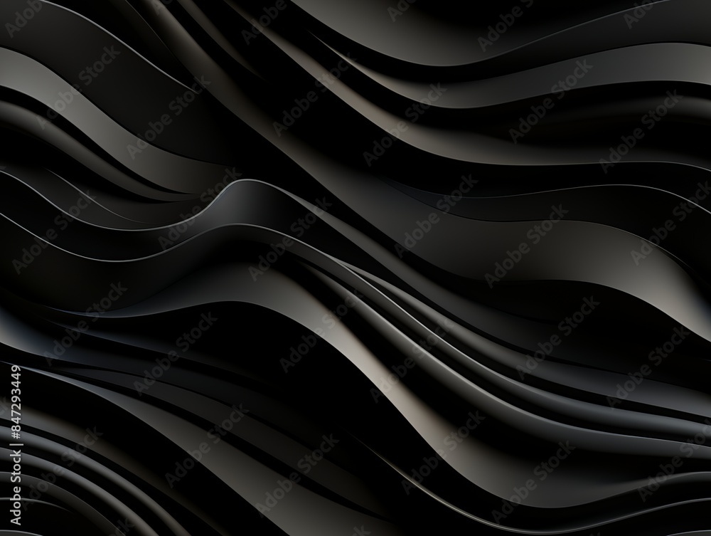 This seamless black and white pattern features smooth, flowing swirls that create a mesmerizing optical illusion. This seamless black and white pattern features smooth, flowing swirls that create a mesmerizing optical illusion.