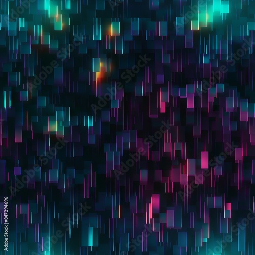 Dark Seamless pattern of bl...