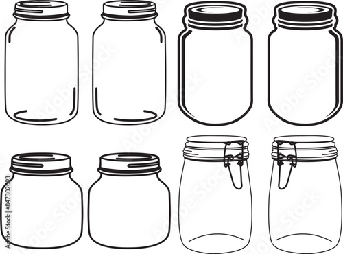 Mason Jar Svg, Glass Jar Svg, Jar Svg, Kitchen Svg, Mason Jar Cricut, Jar Clipart,Ball Jar Svg,Kitchen Conversions Svg,Svg Files for Cricut
