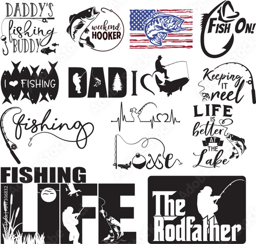 Fishing SVG | Fisherman SVG | Fish SVG | Fishing Quote Svg | Fishing Saying | Fishing Cut File | Fishing Silhouette | Hooker Svg | Png
