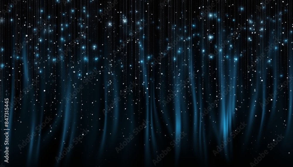 abstract background with blue light particles abstract background with blue light particles