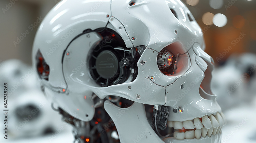Human. Technological singularity. Concept. Human. Technological singularity. Concept.
