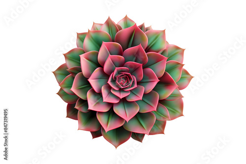 Wallpaper Mural Red echeveria (PNG) isolated on transparent background Torontodigital.ca