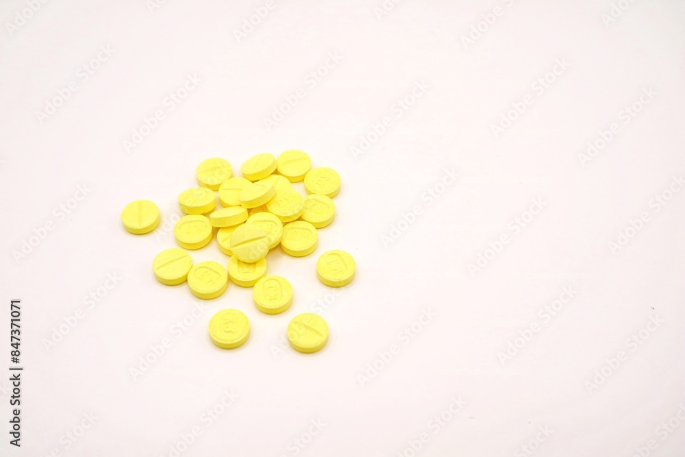 Colourful medical tablets for Prescriptions Colourful medical tablets for Prescriptions