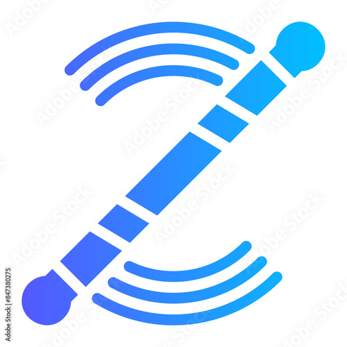 baton gradient icon