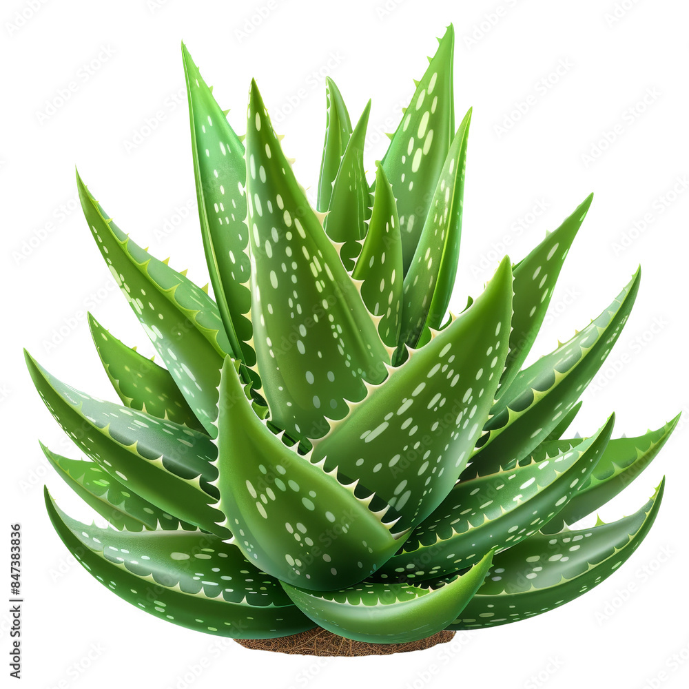 Vibrant image of an aloe vera plant with its spiky green leaves in full detail, perfect for natural and organic themes. Vibrant image of an aloe vera plant with its spiky green leaves in full detail, perfect for natural and organic themes.