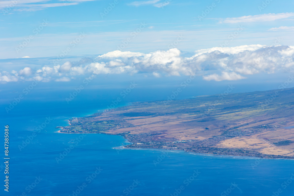 Aerial Photo of West Maui Post August 8 Lahaina Fires Aerial Photo of West Maui Post August 8 Lahaina Fires