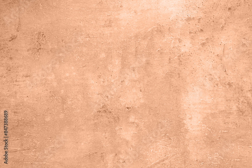 Wallpaper Mural Stone surface of peach fuzz color, top view. Trendy shade of 2024 year Torontodigital.ca