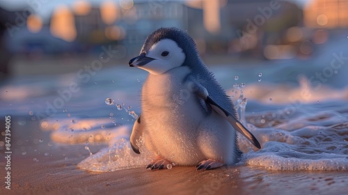 jackass penguin at The boulders beach  