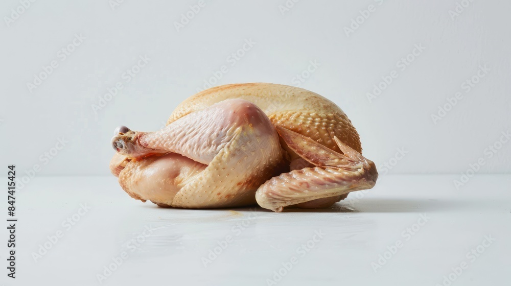 Whole chicken meat isolated on white background. Whole chicken meat isolated on white background.