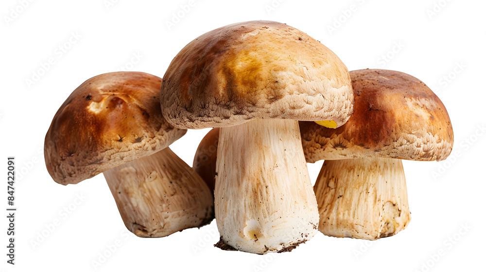 Mushrooms isolated on whitet background Mushrooms isolated on whitet background