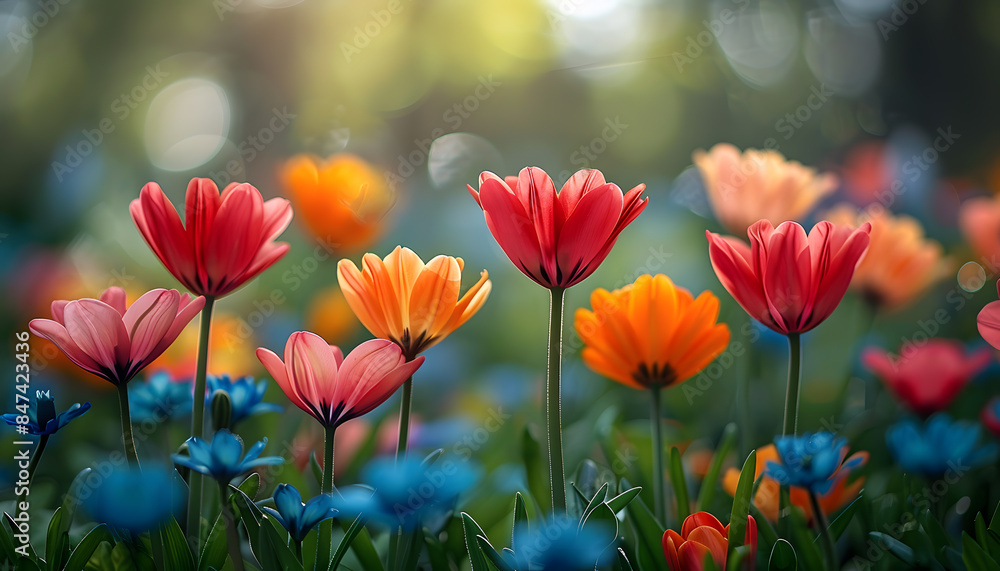 Obraz premium flower background