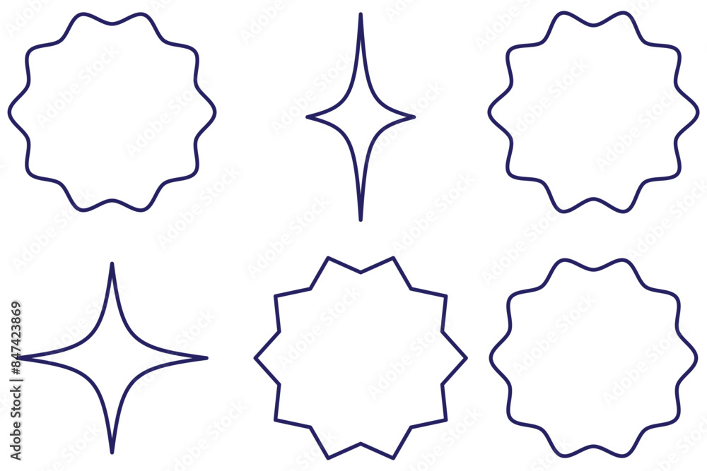 Star burst sticker vector set. Stars collection. Star icons. Starburst flower sale badge. Star blank label, stickers emblem. Shine symbol illustration. Sun ray frames, quality signs, sale icon Star burst sticker vector set. Stars collection. Star icons. Starburst flower sale badge. Star blank label, stickers emblem. Shine symbol illustration. Sun ray frames, quality signs, sale icon