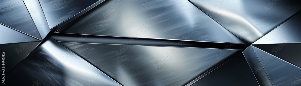 Abstract geometric pattern of silver triangles. Abstract geometric pattern of silver triangles.