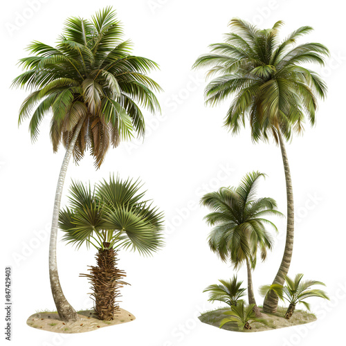 palm tree isolated on white background
Isolated On Transparent Background	