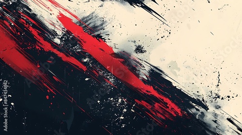 banner with an abstract grunge background