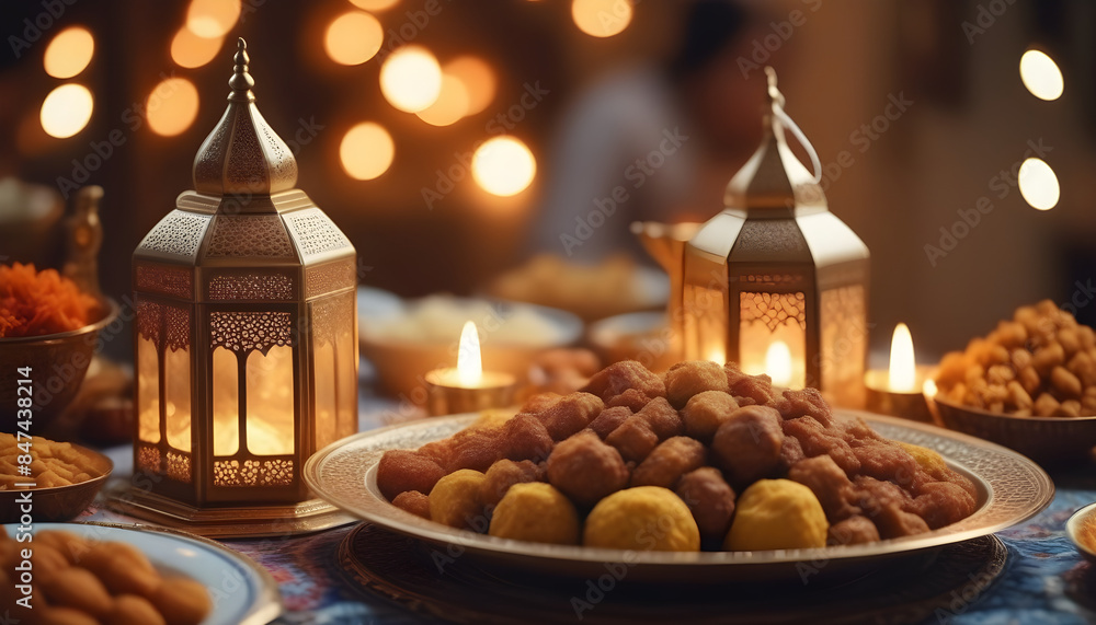 Obraz premium Ramadhan Iftar