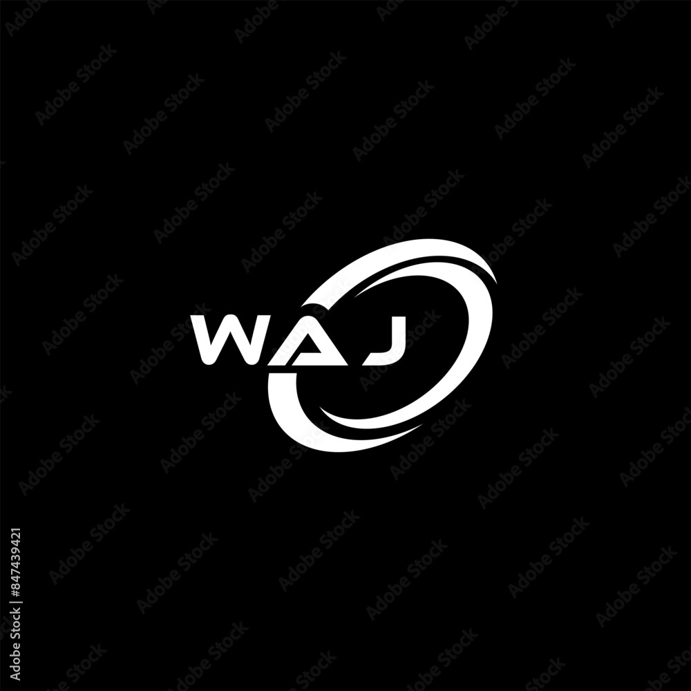 ABSTRACT WAJ LOGO DESIGN ABSTRACT WAJ LOGO DESIGN