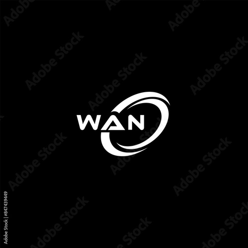 ABSTRACT WAN LOGO DESIGN