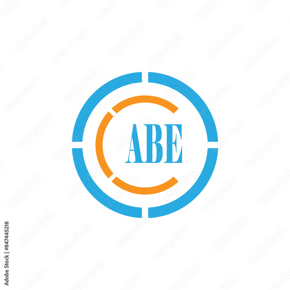 Alphabet letters Initials Monogram logo ABE Alphabet letters Initials Monogram logo ABE