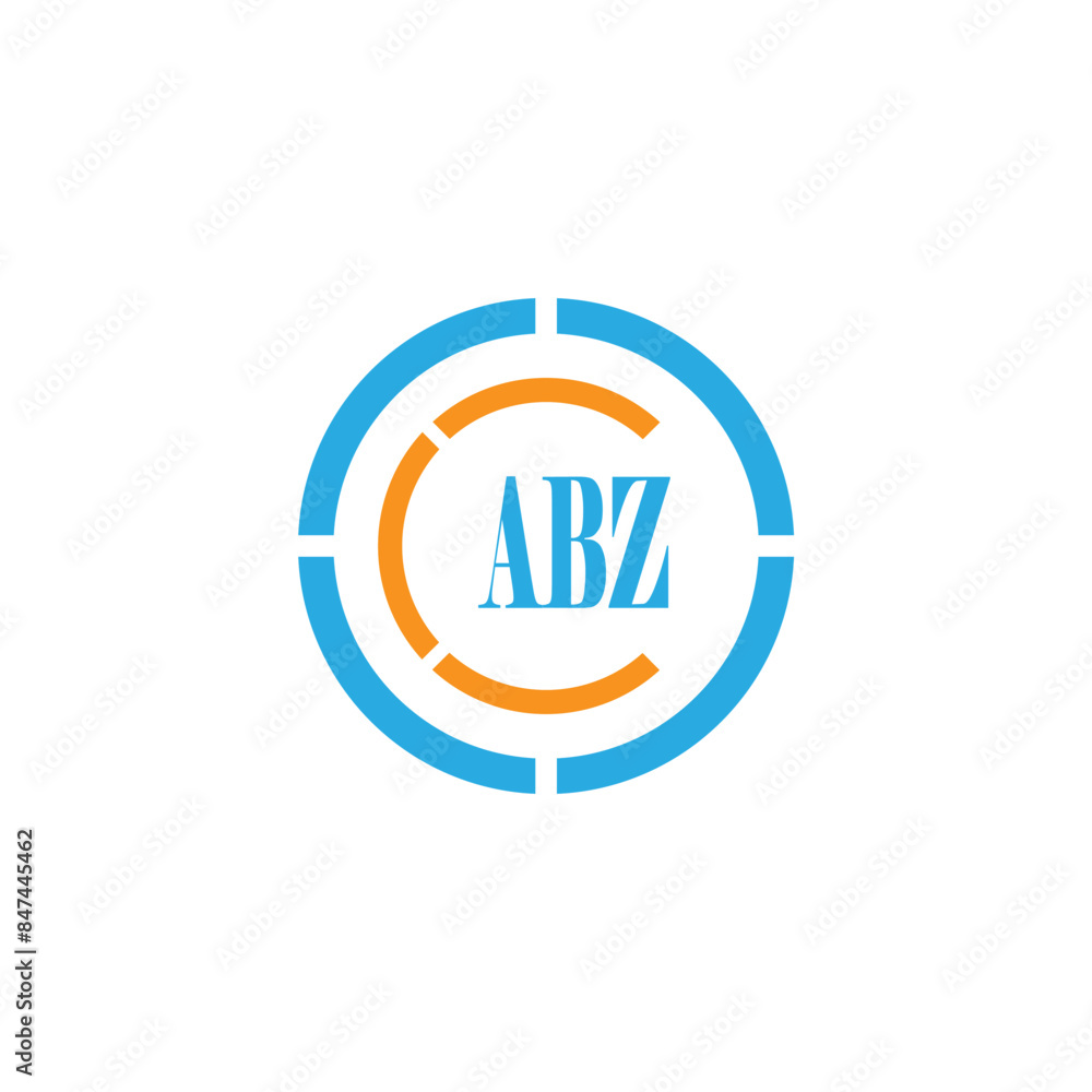 Alphabet letters Initials Monogram logo ABZ Alphabet letters Initials Monogram logo ABZ