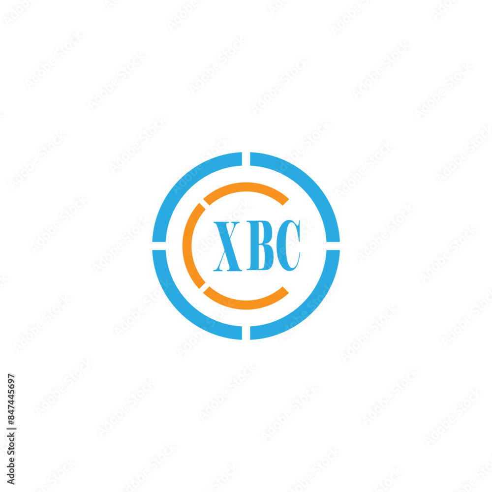 Alphabet letters Initials Monogram logo XBC Alphabet letters Initials Monogram logo XBC