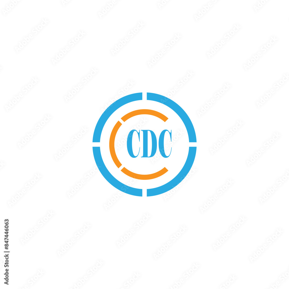 Alphabet letters Initials Monogram logo CDC Alphabet letters Initials Monogram logo CDC