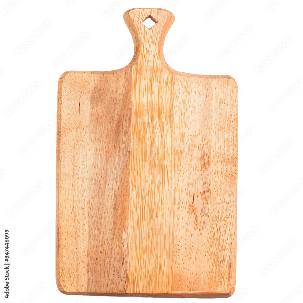 Wooden Chopping Board Isolated on Transparent Wooden Chopping Board Isolated on Transparent