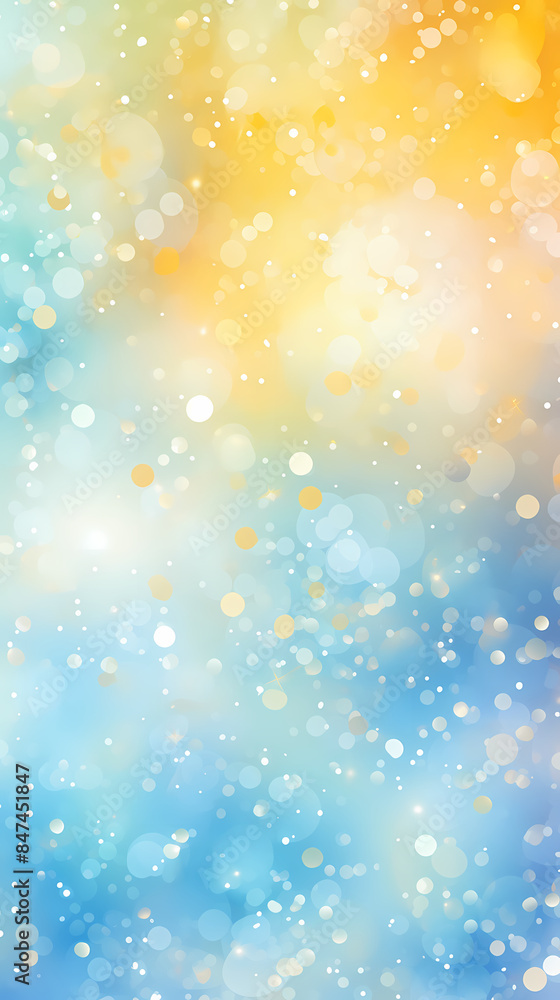 Soft pastel background with stars and bokeh lights Soft pastel background with stars and bokeh lights
