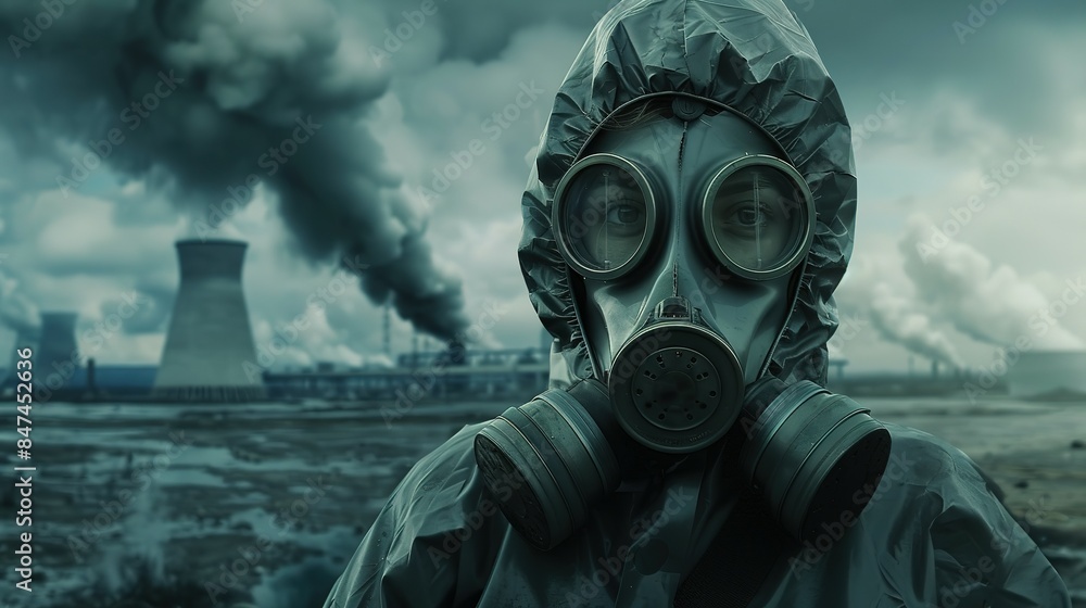 A Portrait of Fortitude as a Woman Bravely Navigates a World Ravaged by Biological and Nuclear Warfare A Portrait of Fortitude as a Woman Bravely Navigates a World Ravaged by Biological and Nuclear Warfare
