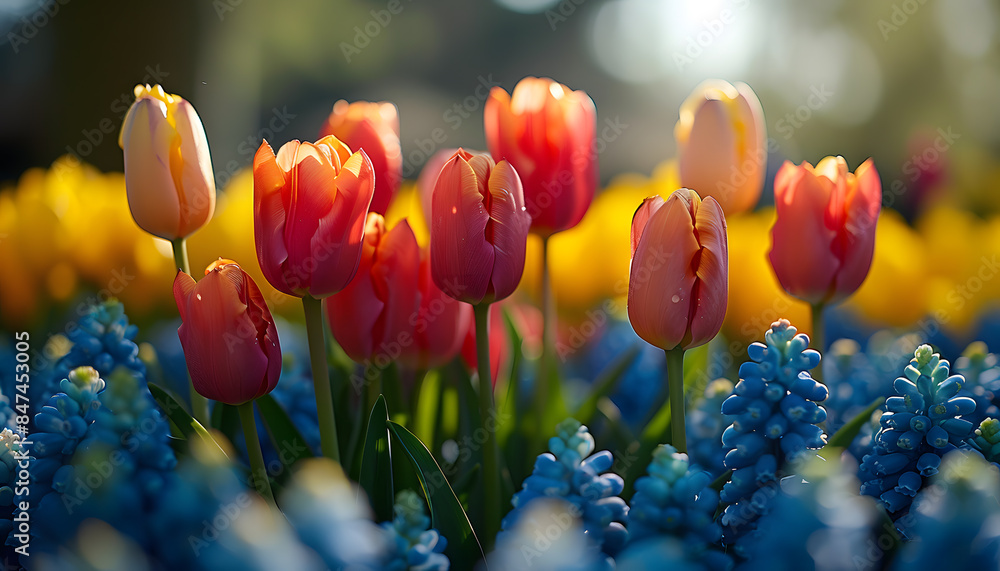 Obraz premium flower background