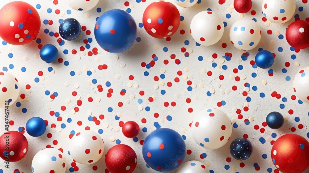 Independence Day Fun with patriotic background template or text in the center of the image Independence Day Fun with patriotic background template or text in the center of the image