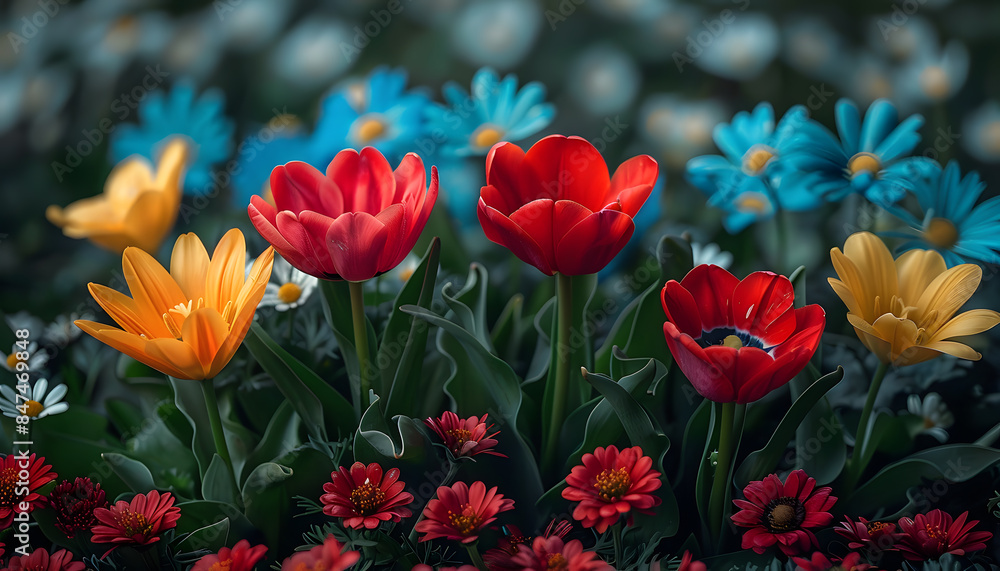 Fototapeta premium flower background