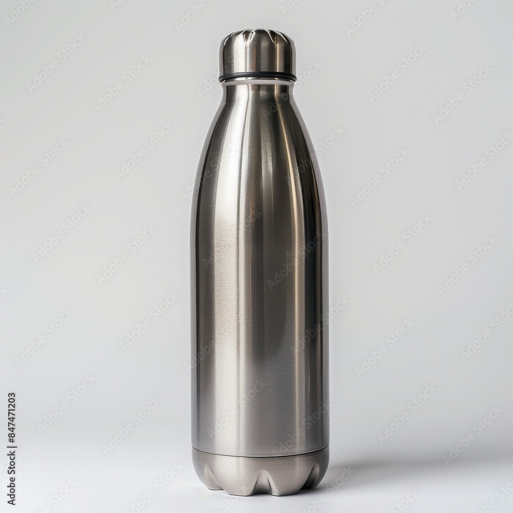 Stainless steel water bottle with a sleek, modern design. Perfect for keeping drinks cold or hot. Reusable, eco-friendly, and stylish. Stainless steel water bottle with a sleek, modern design. Perfect for keeping drinks cold or hot. Reusable, eco-friendly, and stylish.