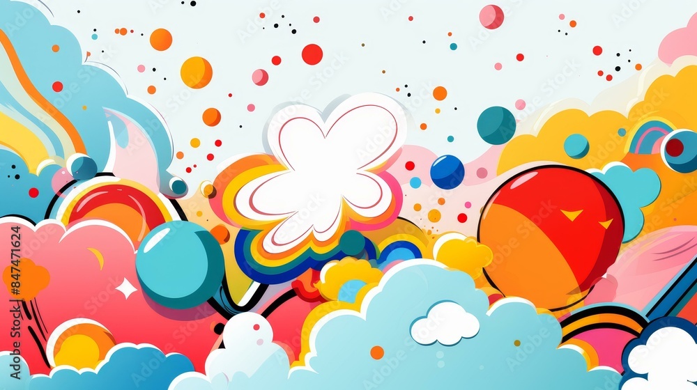 Fun and contemporary design ideal for kids books and social media visuals. Fun and contemporary design ideal for kids books and social media visuals.