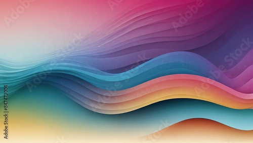Abstract Gradient Colorful Background