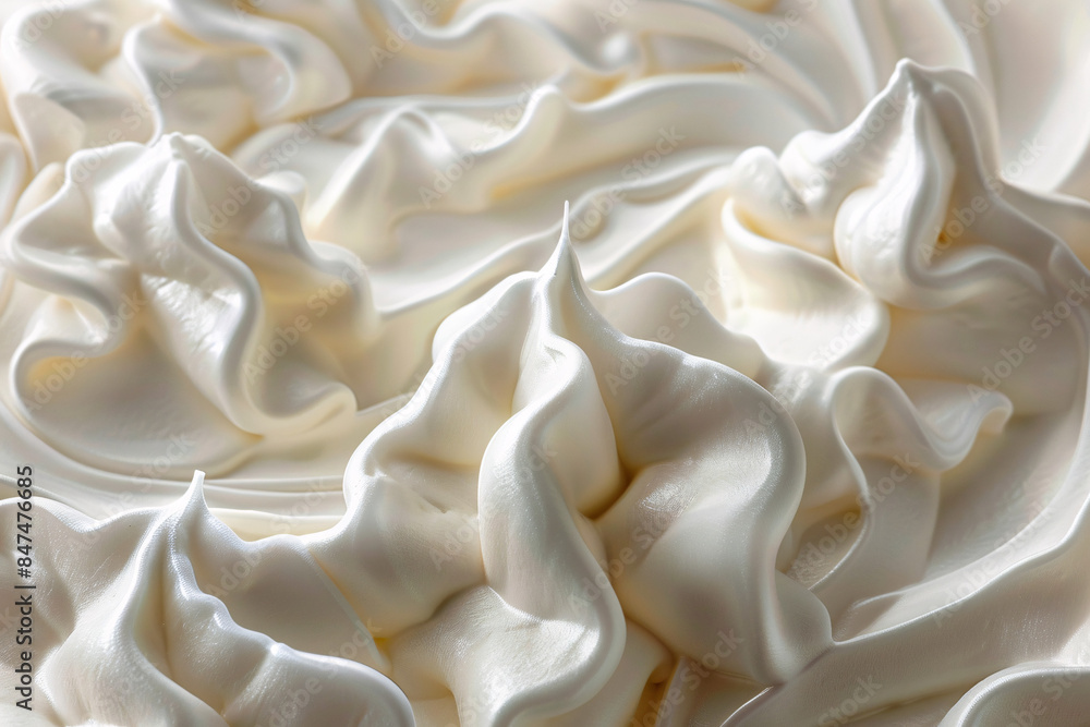 Soft and luxurious yoghurt ice cream on satin background, perfect for food and dessert related promotions and advertisements. Soft and luxurious yoghurt ice cream on satin background, perfect for food and dessert related promotions and advertisements.