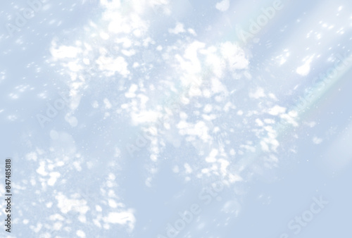 背景イラスト_木漏れ日