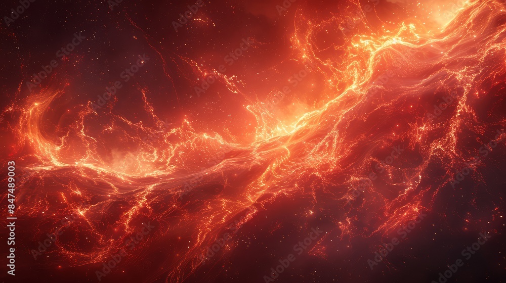 Dark red plasma burns brightly as an explosion of pure power and electricity erupts, creating a striking and vivid display of energy. Dark red plasma burns brightly as an explosion of pure power and electricity erupts, creating a striking and vivid display of energy.
