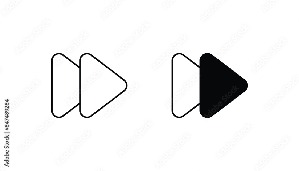 Arrow right icon design with white background stock illustration Arrow right icon design with white background stock illustration