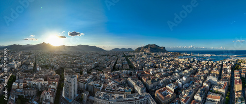 Aerial View - Palermo, Italy