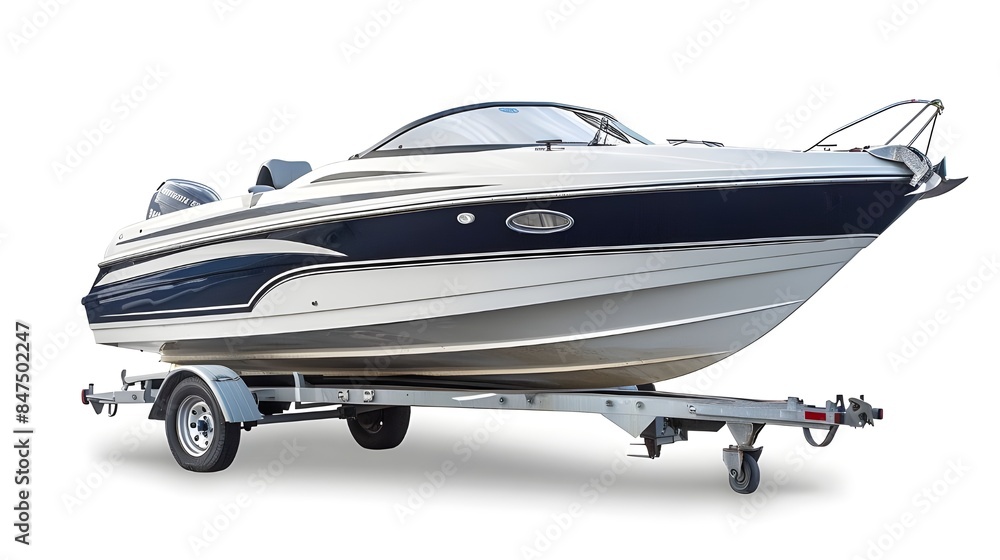 motor boat isolated on white motor boat isolated on white