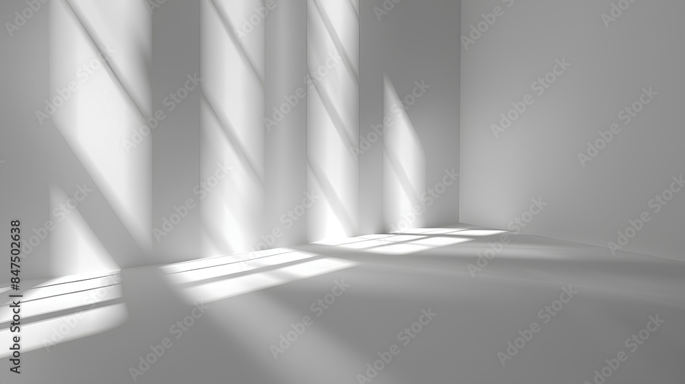 realistic and minimalist blurred natural light windows shadow overlay on wall paper texture abstract background minimal abstract light white background for product presentation realistic and minimalist blurred natural light windows shadow overlay on wall paper texture abstract background minimal abstract light white background for product presentation