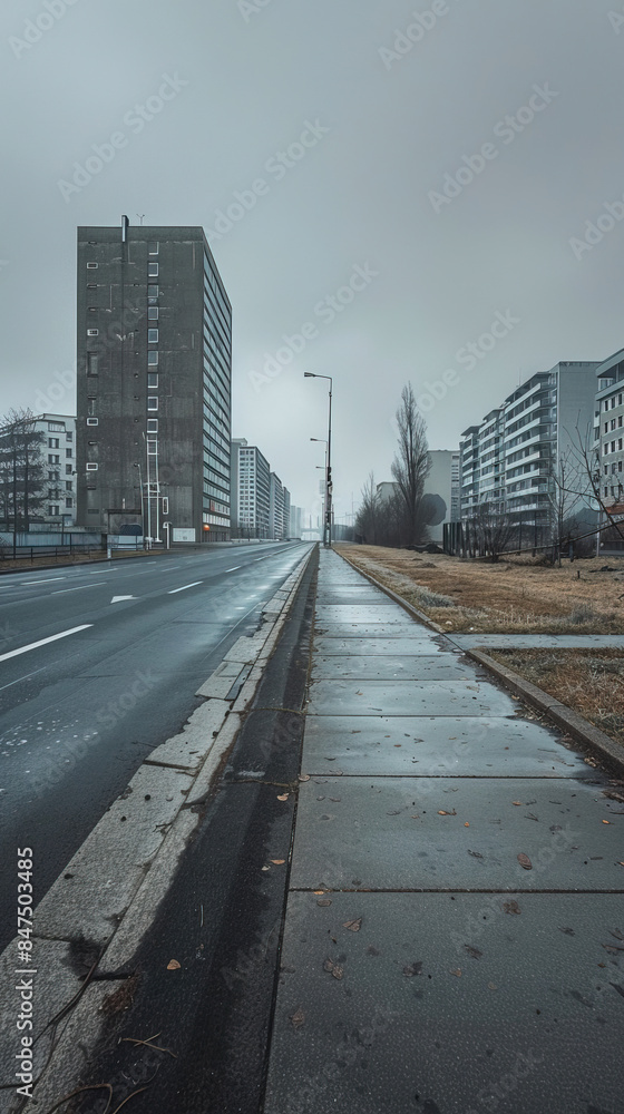 Fototapeta premium Street in the city