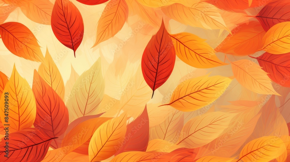 Autumn leaves in sunlight Autumn leaves in sunlight