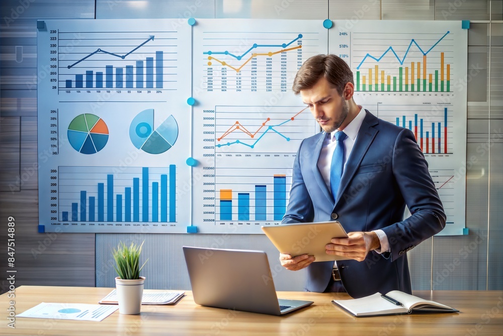 businessman using digital tablet businessman using digital tablet
