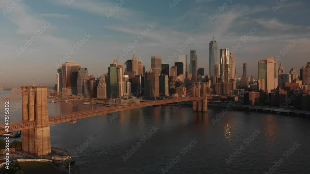 custom made wallpaper toronto digitalAerial video of downtown Manhattan New York. USA