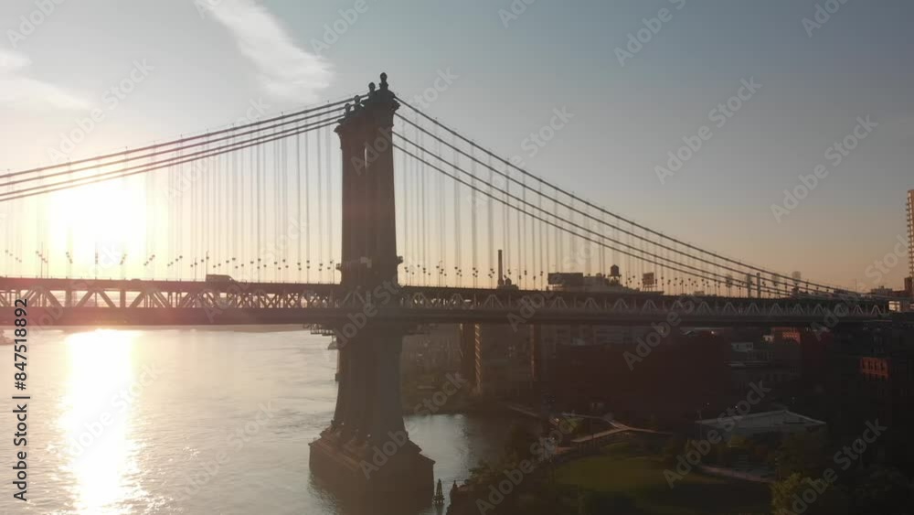 Aerial video of downtown Manhattan New York. USA Aerial video of downtown Manhattan New York. USA