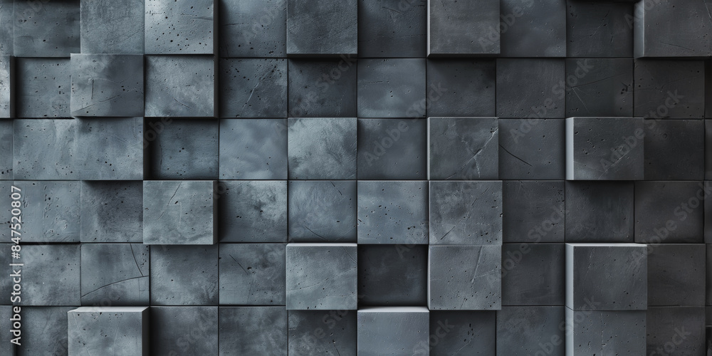 Industrial concrete wall with a grid pattern Industrial concrete wall with a grid pattern